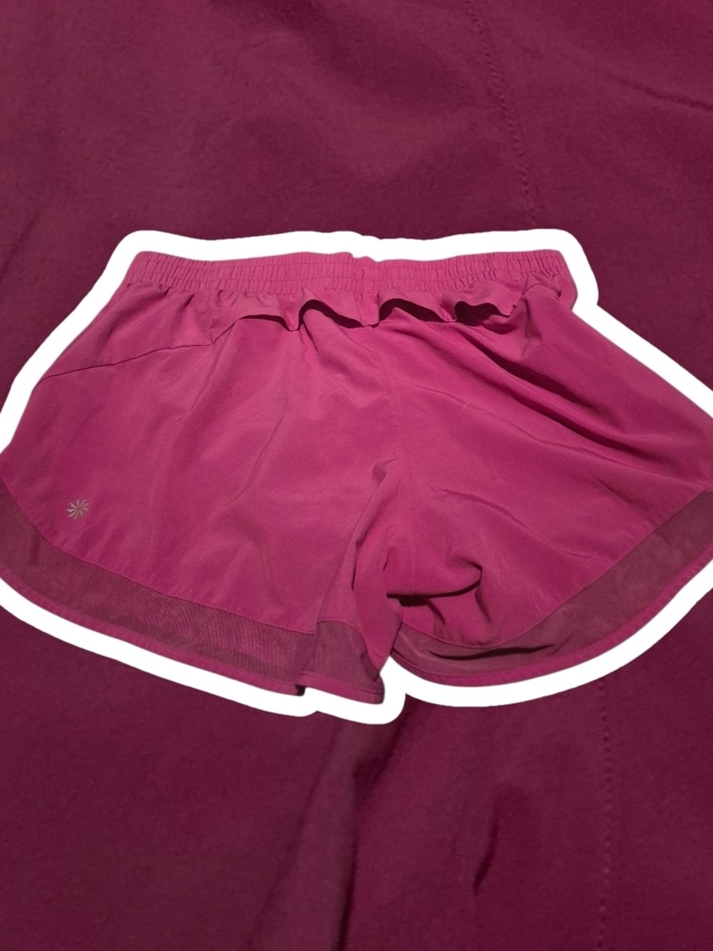 Women’s Athletic Shorts - Pink. Size M. Great Shape
